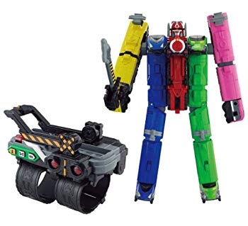 【中古】【非常に良い】烈車戦隊トッキュウジャー 出発進行!烈車合体DXトッキュウオー&変身ブレス トッキュウチェンジャーセット 9jupf8b画像