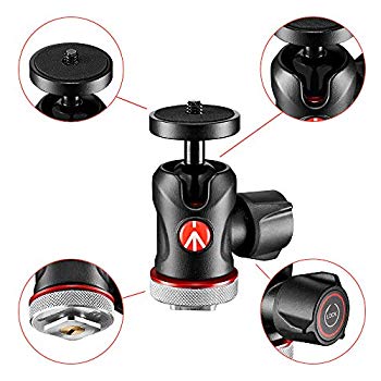 【中古】(未使用･未開封品)　Manfrotto 自由雲台 センターボール雲台 コールドシューマウントバージョン MH492LCD-BH bt0tq1u