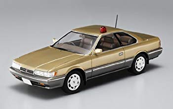 あぶない刑事1／43港3号日産レパード ダークブルーツートンアオシマスカイネット あぶない刑事1／43港3号日産レパード ダークブルーツートン