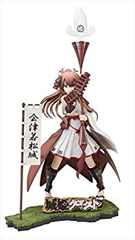 【中古】【非常に良い】城姫クエスト 会津若松城 1/8スケール PVC製 塗装済み完成品フィギュア w17b8b5