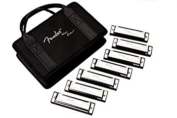 【中古】(未使用･未開封品)　Fender フェンダー ハーモニカ BLUES DELUXE 7 PACK W/CASE f4u0baa