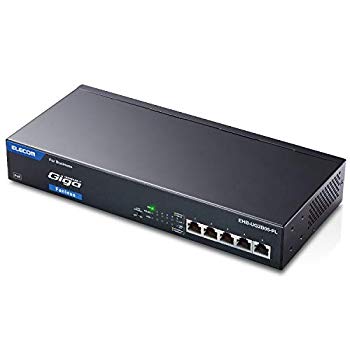 【中古】(未使用・未開封品) エレコム スイッチングハブ ギガビット対応 5ポート 金属筺体 PoE 静音ファンレス 3年間保証 EHB-UG2B05-PL 6k88evb|ドリエムコーポレーション