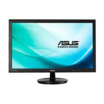 【中古】ASUS 23.6型フルHDディスプレイ ( 視野角170° / HDMI×1DVI-D×1 / VESA対応 / ノングレア / 3年保証 ) VS247HV 9jupf8b