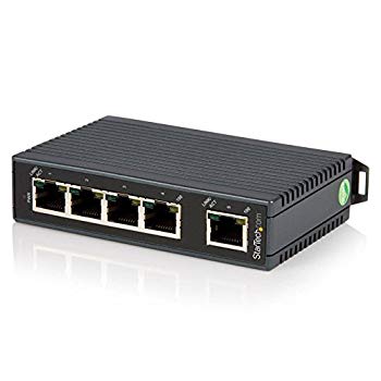 【中古】(未当て嵌める･未開封品) StarTech.com 5界面製作用スイッチングこしき DIN軌跡に取付け能力のある IES5102 kmdlckf