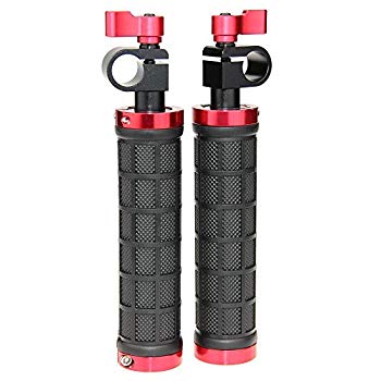 【中古】(未使用･未開封品)　camvate DSLRハンドルグリップwithロッドクランプfor 15?mmロッドリグレールサポートカメラ三脚(1ペア) df5ndr3