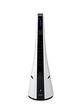 【中古】シャープ プラズマクラスター搭載 スリムイオンファン ホワイト PF-HTC1-W qqffhab|ドリエムコーポレーション