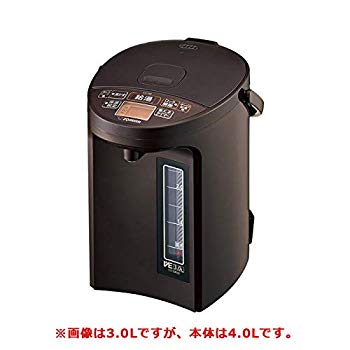 【中古】(未当てはめる･未開封品) 象印 パソコン沸とうVE明かりまほうびん優湯生 4.0L 赤銅色 CV-GB40-TA 1台 bt0tq1u
