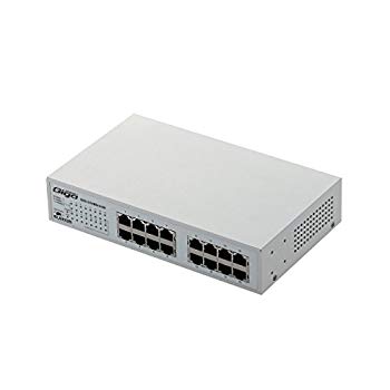 【中古】エレコム スイッチングこしき ギガビット 16界面 磁石付き添い人 ワット数内蔵 金属元素筺体 EHC-G16MN-HJW qqffhab