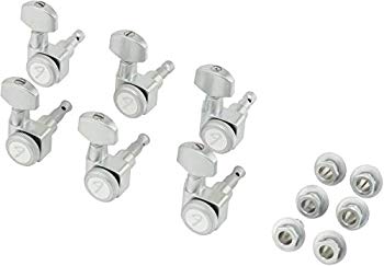 【中古】(未使用･未開封品)　Fender フェンダー チューニングペグ LOCKING STRATOCASTER/TELECASTER TUNING MACHINES CHROME og8985z｜ドリエムコーポレーション