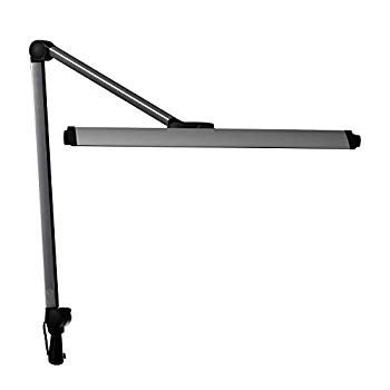 【中古】Z-LIGHT LEDデスクライト シルバー 直下照度3242Lx 7段階調光機能付き Z-208LEDSL z2zed1b｜ドリエムコーポレーション