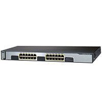 【中古】CISCO Catalyst 3750G-24T-S スタッカブル マルチ座標軸 ギガビットイーサネットスイッチ WS-C3750G-24T-S 珊3dmju