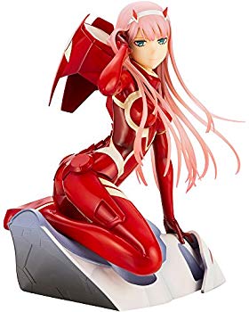 【中古】(未当て嵌める･未開封品) ダーリン・イン・ザ・フランキス ゼロツー 1/7規模 PVC製 ペンキ塗り済み成し遂げる品 図形 bt0tq1u