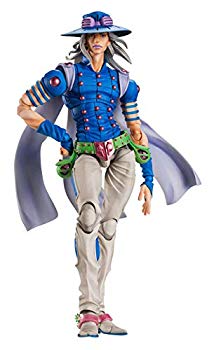【中古】超像可動 『ジョジョの奇妙な冒険 第七部 スティール・ボール・ラン』ジャイロ・ツェペリ・セカンド 約160mm PVC＆ABS&POM 塗装済み可動フィギュ mxn26g8