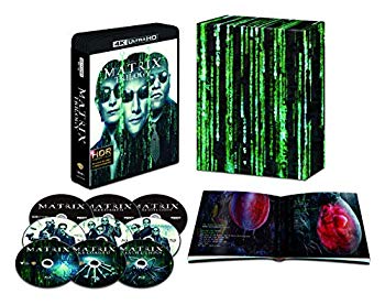 【中古】マトリックス トリロジー 日本語吹替音声追加収録版 (4K ULTRA HD&HDデジタル・リマスター ブルーレイ)(初回限定生産/9枚組/豪華ボックス&ブック mxn26g8|ドリエムコーポレーション