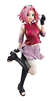 【中古】(未当て嵌める･未開封品) NARUTOギャルズ NARUTO‐ナルト‐疾風伝 春野櫻 約200粍 PVC製 ペンキ塗り済み成し遂げる品図形 wyeba8q