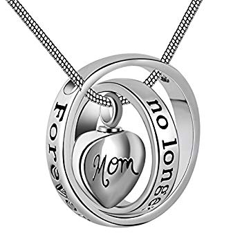 【中古】No Longer By My Side、Forever In My Heart CarvedロケットCremation Urnネックレスfor Mom & Dad n5ksbvb｜ドリエムコーポレーション