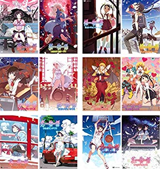 【中古】(未使用･未開封品)　物語シリーズ セカンドシーズン 猫物語 白、傾物語、囮物語、鬼物語、恋物語、花物語 [レンタル落ち] 全12巻セット [マーケットプレイスDVDセッ 0pbj0lf｜ドリエムコーポレーション