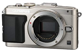 【中古】(未使用・未開封品) OLYMPUS ミラーレス一眼 PEN Lite E-PL6 ボディ シルバー E-PL6 BODY SLV vf3p617|ドリエムコーポレーション