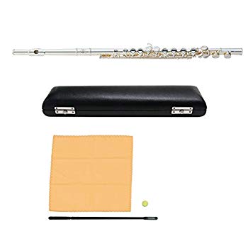【中古】(未使用･未開封品)　MAXTONE フルート セミハードケース付属 TF-40S 銀メッキ仕上げ og8985z