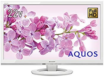 楽天市場 中古 シャープ 22v型 液晶 テレビ Aquos Lc 22k45 W フルハイビジョン 外付hdd対応 裏番組録画 ホワイト 17年モデル ドリエムコーポレーション