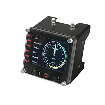 【中古】(未当て嵌める･未開封品) ロジクール 労働者階級 マルチ表示計器液晶ダイアログボックス コンピューターシミュレーション 制御装置Logicool FLIGHT INSTRUMENT PANEL G-PF-INSP 6k88evb