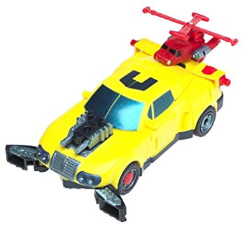 【中古】【非常に良い】トランスフォーマー アルマダ [デラックス クラス] ホットショット [黄色] p706p5g｜ドリエムコーポレーション