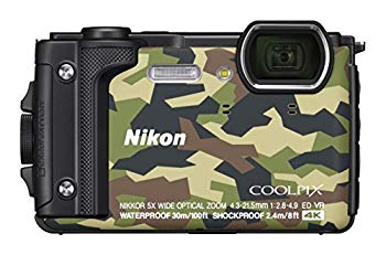 【中古】(未使用･未開封品) Nikon デジタルカメラ COOLPIX W300 GR クールピクス カムフラージュ 防水 wyeba8q