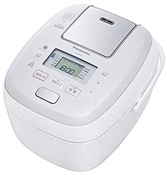 【中古】パナソニック 炊飯器 5.5合 圧力IH式 おどり炊き ホワイト SR-PB108-W mxn26g8｜ドリエムコーポレーション