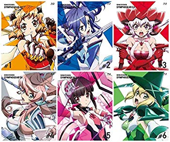 【中古】戦姫絶唱シンフォギアGX 全6巻セット [マーケットプレイス Blu-rayセット] ggw725x｜ドリエムコーポレーション