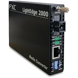 【中古】(未当て嵌める･未開封品) FXC 10BASE-T/100BASE-TX to 100BASE-FX(Single-SC、SMF-20Km)一芯型手段変換器 LE2841-20A tu1jdyt