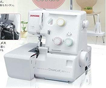 【中古】【非常に良い】ジャノメミシン（JANOME）蛇の目ロックミシン≪新製品≫ドリームロック ３０ｓ qqffhab