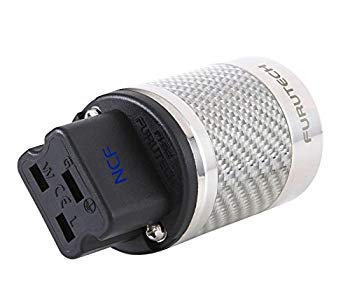【中古】(未当て嵌める･未開封品) 盛りだくさんテック ハイエンドグレードインレットプラグ【ロジウムメッキ】《20A専用》FURUTECH FI-52 NCF(R) 0pbj0低周波