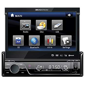 【中古】(未使用・未開封品) Soundstream VIR-7830B Single-Din Bluetooth Car Stereo DVD Player with 7-Inch LCD Touchscreen by Soundstream 60wa65s|ドリエムコーポレーション