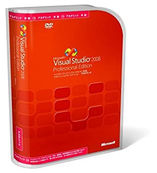 Visual Studio 2008 Professional Edition アカデミック 6g7v4d0