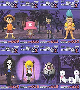 【中古】ワンピース 組立式ワールドコレクタブルフィギュア vol.2 全8種セット wgteh8f|ドリエムコーポレーション