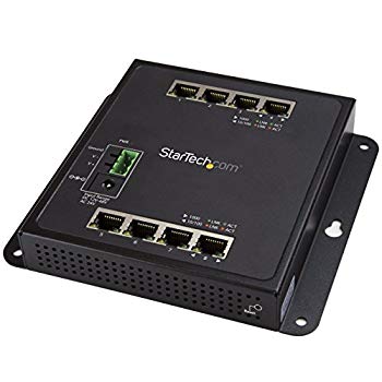 【中古】(未当て嵌める･未開封品) StarTech.com 度合い2保護すること相応うマネージスイッチ 8ポートギガビットイーサネット相応う 飾りつけ相応う ギガビット相応うスイッチングこしき IES81GW wyeba8q