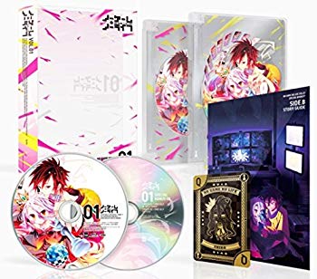 【中古】ノーゲーム・ノーライフ [Blu-ray] 全6巻セットBD/DVD アニメイト オリジナル特典 原作描き下ろしイラスト 全巻収納BOX 付属 [マーケットプレイ z2zed1b｜ドリエムコーポレーション 20,365円