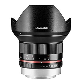【中古】(未使用・未開封品) SAMYANG 単焦点広角レンズ 12mm F2.0 ブラック フジフイルム X用 APS-C用 f4u0baa|ドリエムコーポレーション