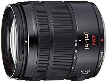 【中古】パナソニック 望遠ズームレンズ マイクロフォーサーズ用 ルミックス G VARIO 14-140mm/F3.5-5.6 ASPH./POWER O.I.S. ブラック H-FS14140-K khxv5rg