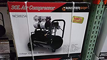 訳ありセール格安 中古 Mastergrip オイルレス エアー コンプレッサー タンク容量30l 1 5馬力 Ncsj 史上最も激安 New Shawislandlibrary Org