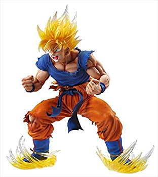 楽天市場 中古 超像artコレクション ドラゴンボール改 スーパーサイヤ人 孫悟空 Ver 2 クリアーヘアー版 ドリエムコーポレーション