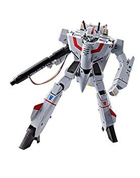 【中古】DX超合金 超時空要塞マクロス VF-1J バルキリー(一条輝機)(初回限定版) 約300mm(ファイター時) ABS&ダイキャスト&PVC製 塗装済み可動フィギュア mxn26g8|ドリエムコーポレーション