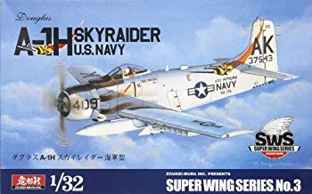 【中古】SWS　1/32 A-1H スカイレイダー 海軍型 プラスチックモデルキット tf8su2k｜ドリエムコーポレーション