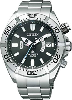 【中古】[シチズン]CITIZEN ウォッチ PROMASTER 労働者階級御師匠さん エコ・運転 電磁波時辰儀 米国海兵隊員つづき物 200m ダイバー PMD56-3081 メンズ wyw801m