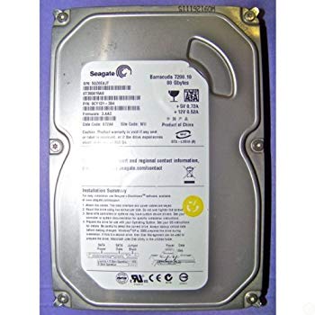 【中古】Seagate 3.5in内蔵HDD 750GB EIDE 7200rpm U-ATA100 16MB ST3750640A o7r6kf1
