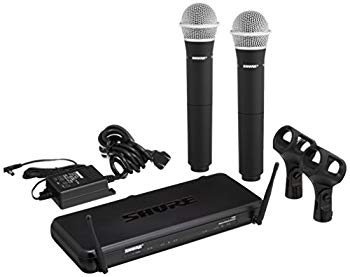 【中古】SHURE ワイヤレスシステム SVXシリーズ SVX288/PG28 ボーカル向け ハンドヘルド型送信機(2本)付属 SVX288J/PG28-JB1 【国内正規品】 wgteh8f