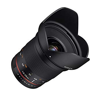 【中古】Rokinon 20???20?粍 F / 1.8???22くっ付けるPrime 20?粍広角水晶体for Canon EF、黒いこと(rk20?m-c) dwos6rj