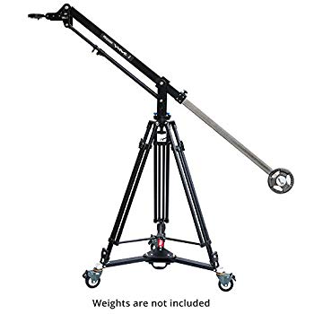 【中古】(未当てはめる･未開封品) Proaim 7?フィート伸縮写真機wave-2?Jib腕起重機+ 100?粍三脚照明ランプ+ポータブルドリー\u0026 Spreader For DSLR録画媒体テレビカメラ最大限度25?kg/55ポン qdkdu57