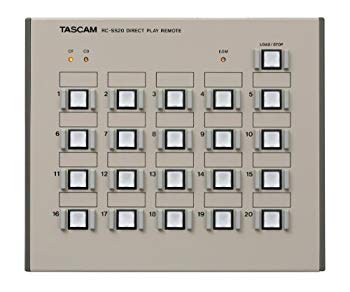 【中古】(未使用・未開封品) TASCAM ダイレクトプレイリモートコントローラー RC-SS20 ar3p5n1|ドリエムコーポレーション