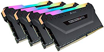 【中古】CORSAIR DDR4-4000MHz 勉強机いの一番マイコン用 記憶装置モデュール VENGEANCE RGB PRO つづき物 32GB [8GB×4枚] CMW32GX4M4K4000C19 mxn26g8